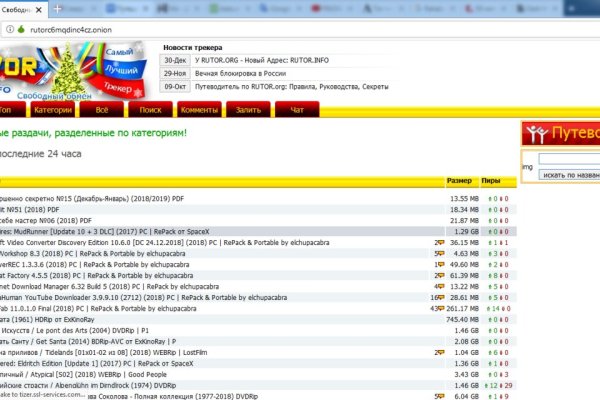Каталог сайтов даркнет